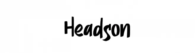 Headson  Frei Schriftart Herunterladen