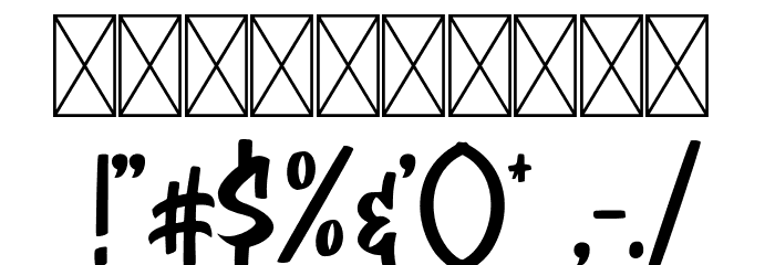Headson Font OTHER CHARS