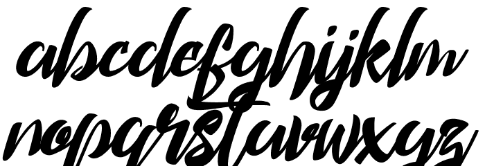 Headsound Demo Font LOWERCASE