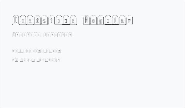 Headstone Regular Business Card