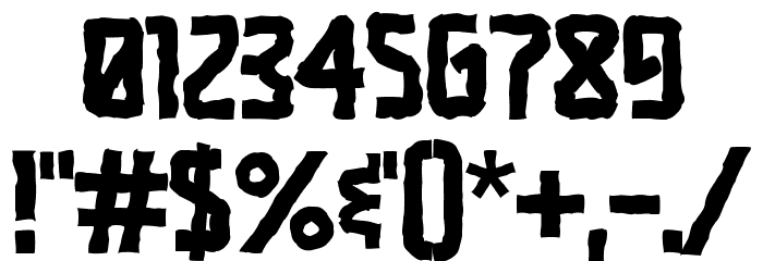Headtraffic DEMO Font OTHER CHARS