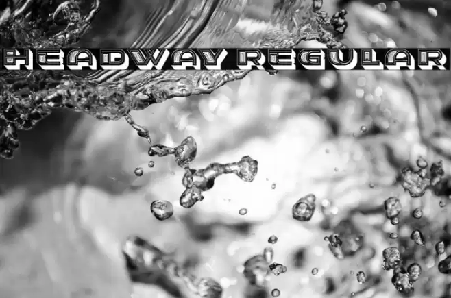 Headway Regular Font examples