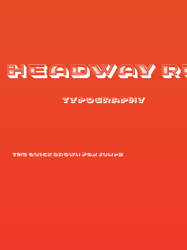 Headway Regular Poster