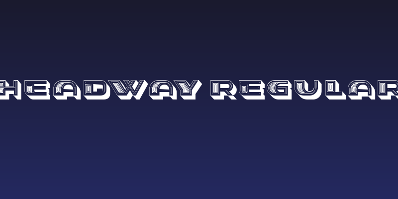 Headway Regular Social Header