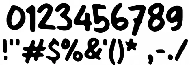 Heal Font OTHER CHARS