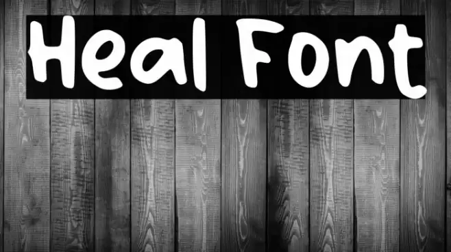 Heal Font examples