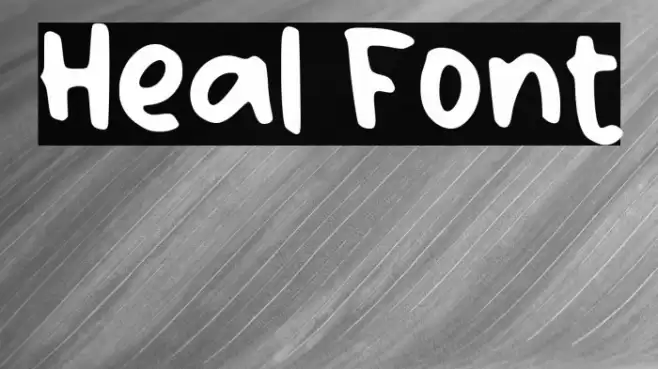 Heal Font examples