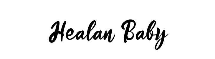 Healan Baby  Fuentes Gratis Descargar
