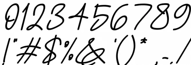 Healing Fairy Bold Italic Шрифта ДРУГИЕ символов