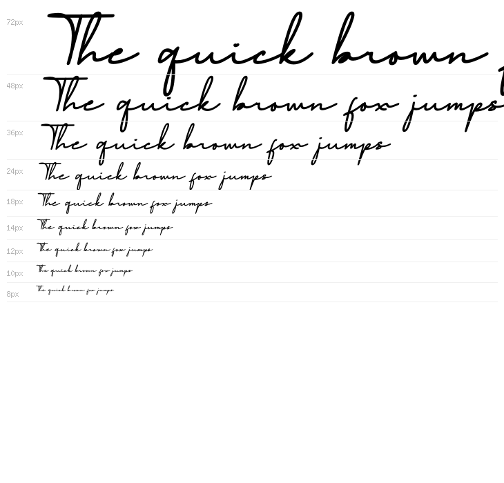 Healing Fairy Bold Italic Waterfall