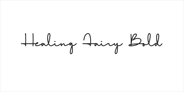 Healing Fairy Bold Logo