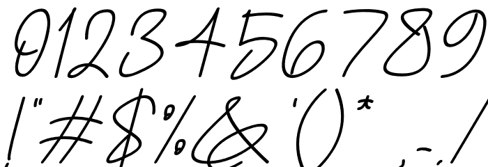 Healing Fairy Italic خط محارف أخرى