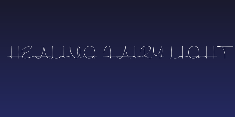 Healing Fairy Light Social Header