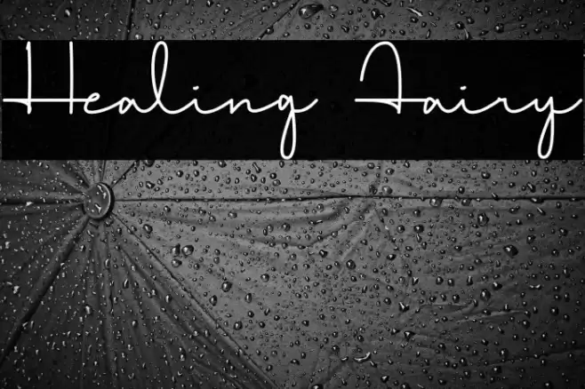Healing Fairy Font examples