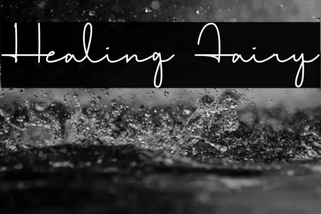 Healing Fairy Font examples