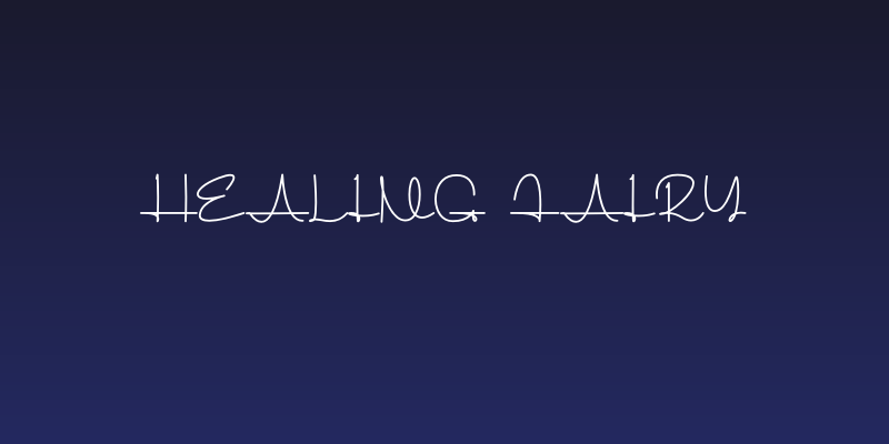 Healing Fairy Social Header