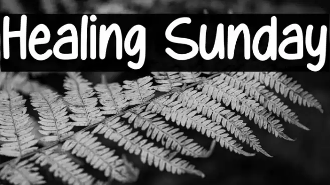 Healing Sunday Font examples