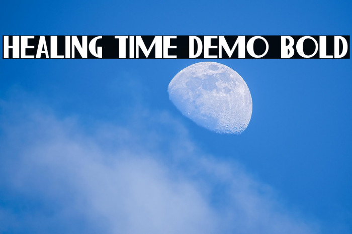 Healing Time Demo Bold Example 3