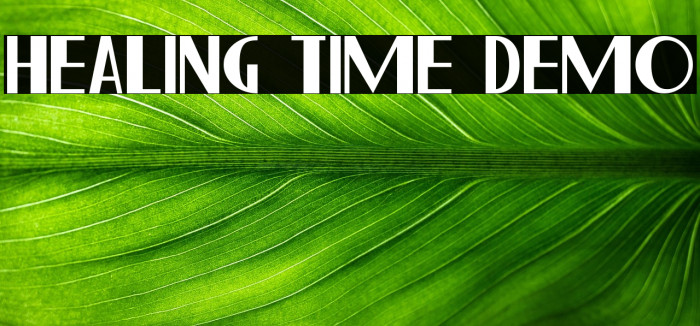 Healing Time Demo Example 1