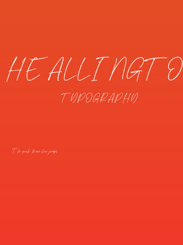 Heallington Personal Use Poster