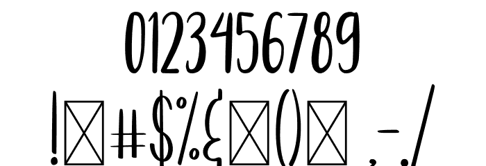 Healthy World Font OTHER CHARS