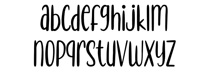 Healthy World Font LOWERCASE
