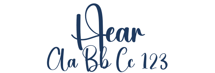 Hear Font Preview