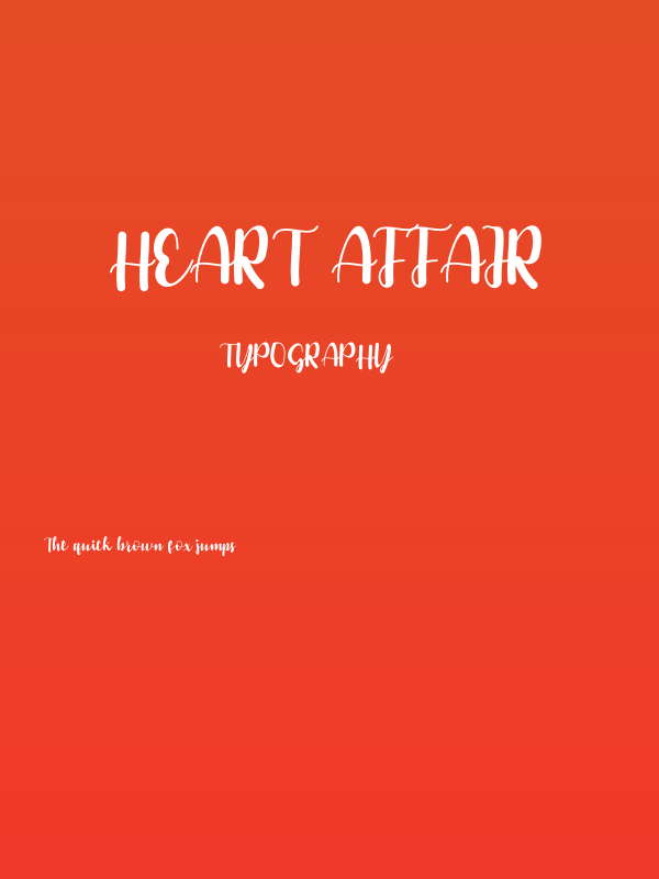 Heart Affair Poster