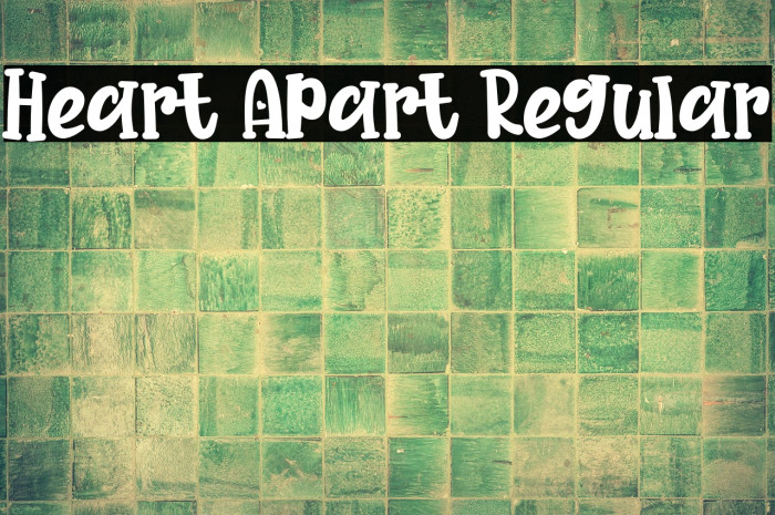 Heart Apart Regular Example 2