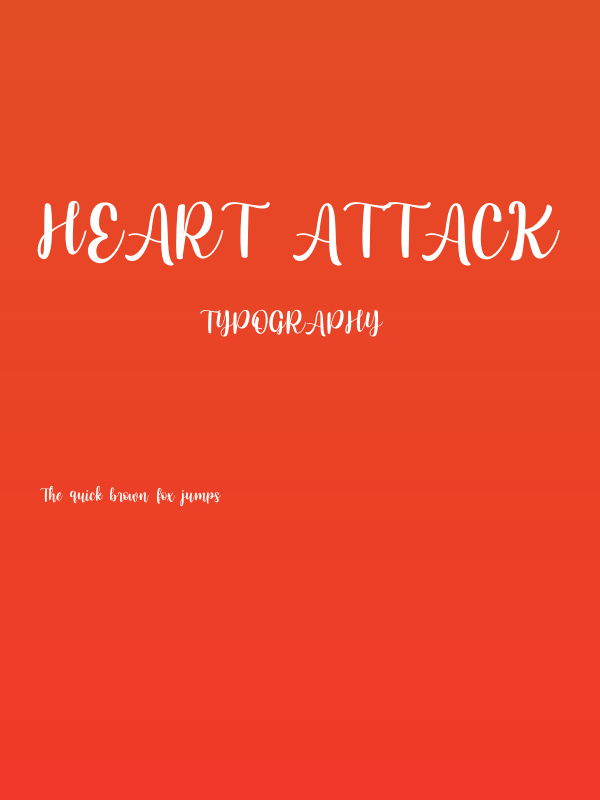 Heart Attack Poster