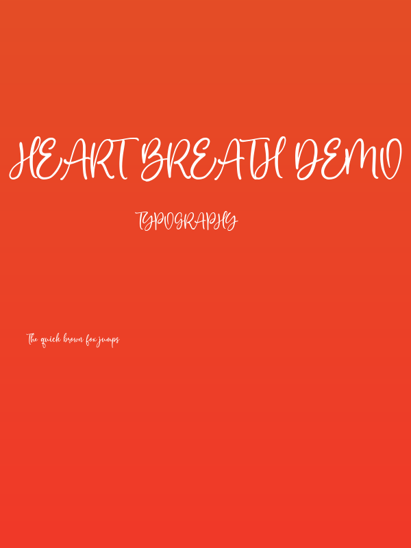 Heart Breath DEMO Poster
