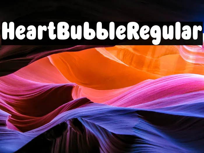 Heart Bubble Regular Example 2