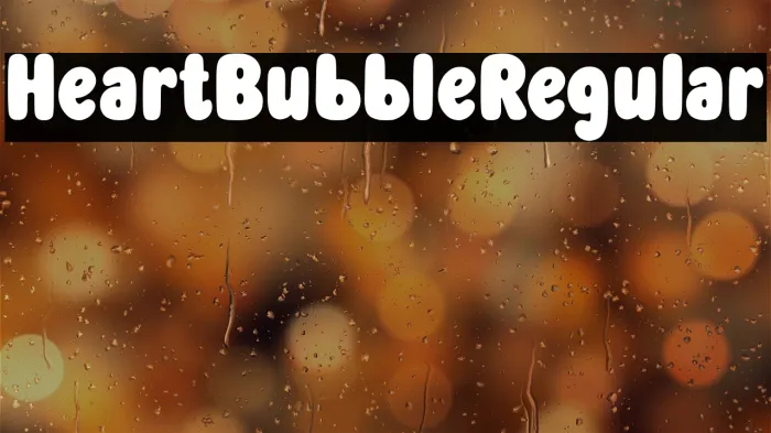 Heart Bubble Regular Example 3