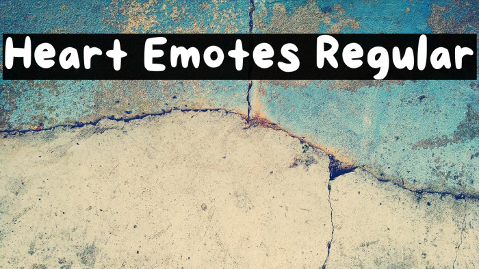 Heart Emotes Regular Example 1