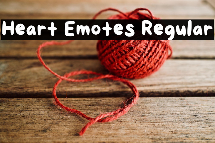Heart Emotes Regular Example 2