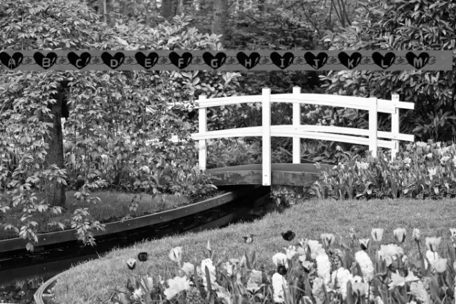 Heart Font Font examples