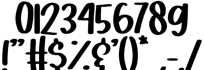 Heart Love Regular Font OTHER CHARS