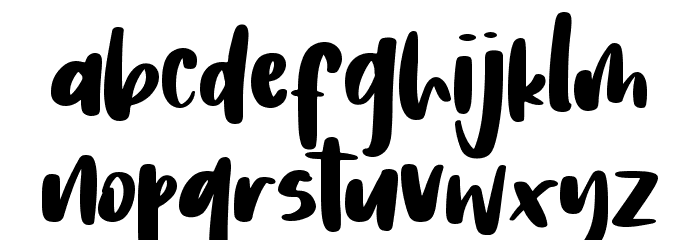 Heart Love Regular Font LOWERCASE