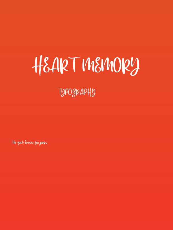 Heart Memory Poster