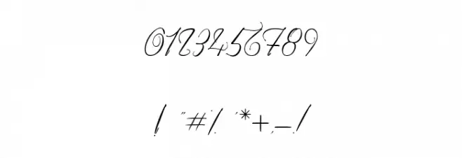 Heart Romance Font OTHER CHARS