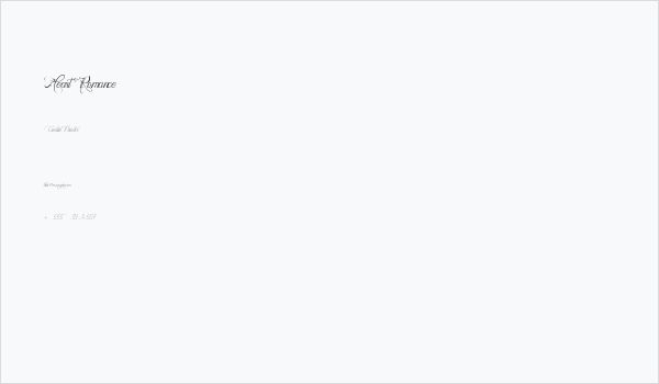 Heart Romance Business Card