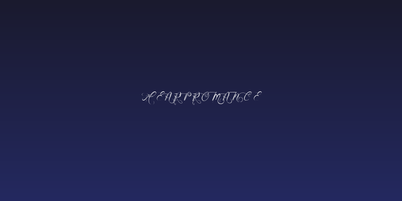 Heart Romance Social Header