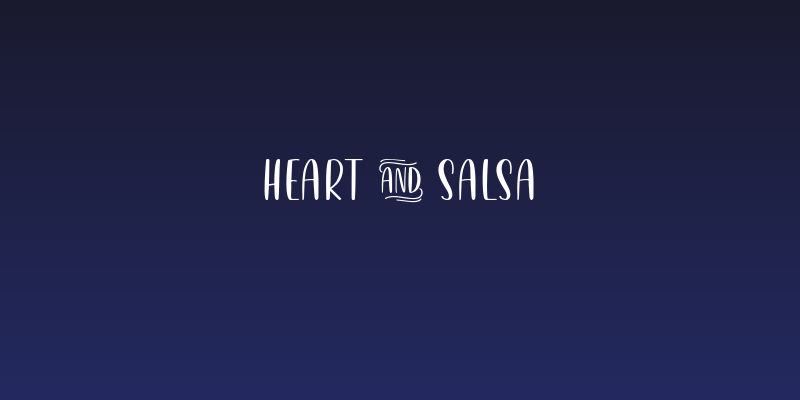 Heart & Salsa Social Header