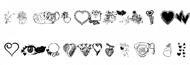 Heart & Soul Fonte MAIÚSCULAS