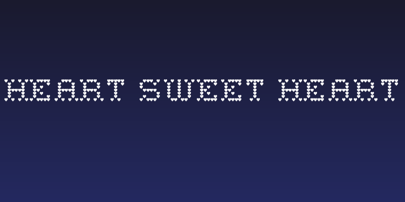 Heart Sweet Heart Social Header