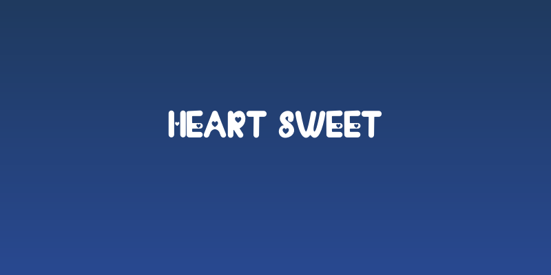 Heart Sweet Social Header