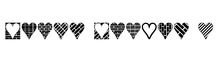 Heart Things 3 Шрифта