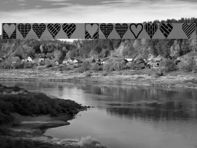 Heart Things 3 Font examples