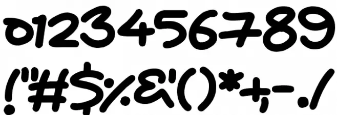 Heart To Heart Font OTHER CHARS