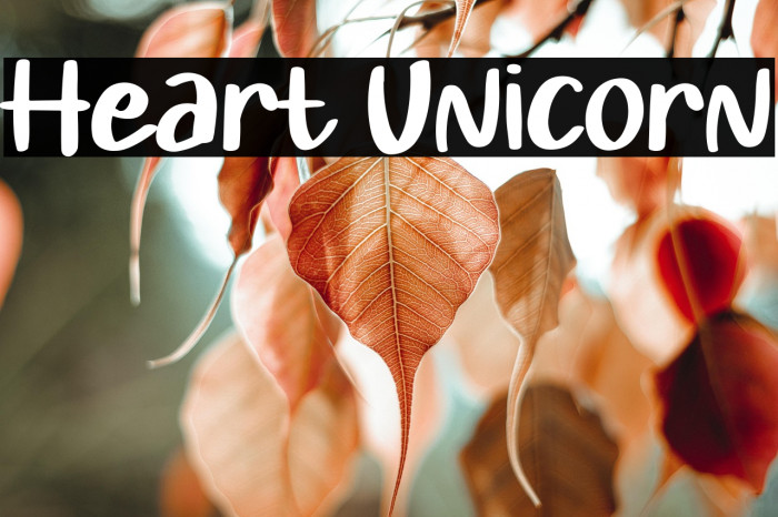 Heart Unicorn Example 2